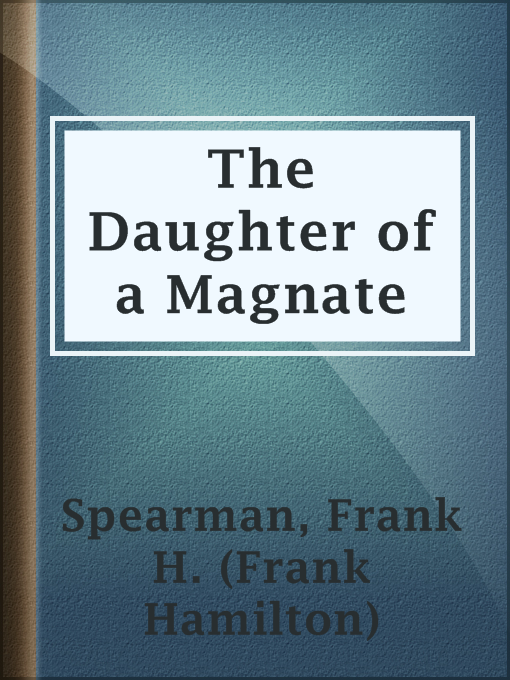 Kápumynd af The Daughter of a Magnate